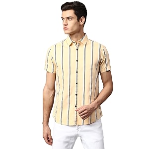Dennis Lingo Mens Pink Slim Fit Cotton