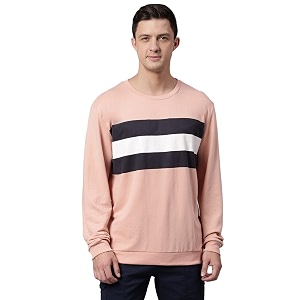 Dennis Lingo Mens Poly-Cotton Sweatshirt with Crew