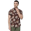 Dennis Lingo Men39s Printed Slim Fit Cotton