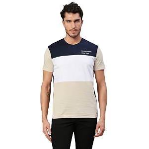 Dennis Lingo Mens Pure Cotton Color Block