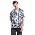 Dennis Lingo Men39s Rayon Blue Printed Relaxed