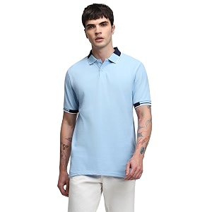 Dennis Lingo Mens Regular Fit Cotton Polo