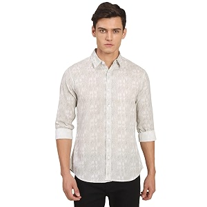 Dennis Lingo Mens Scribble Print Pure Cotton