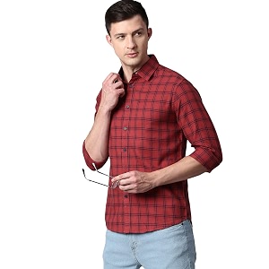 Dennis Lingo Mens Slim Fit Casual Shirt