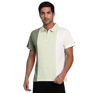 Dennis Lingo Mens Slim Fit Olive Polo