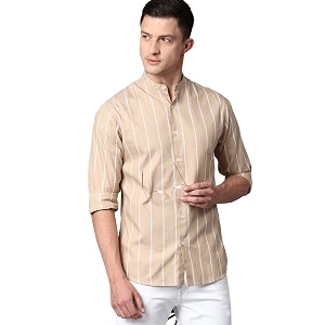 Dennis Lingo Mens Cotton Slim Fit Shirt