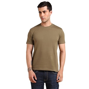 Dennis Lingo Mens Cotton Slim Fit Solid