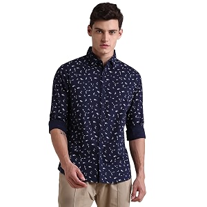 Dennis Lingo Mens Slim Fit Casual Shirt