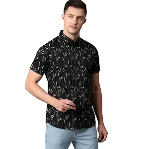 Dennis Lingo Mens Slim Fit Casual Shirt