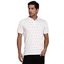 Dennis Lingo Men39s Slim Fit Offwhite Polo