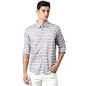 Dennis Lingo Men39s Cotton Slim Fit Striped