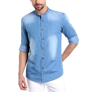 Dennis Lingo Mens Solid Slim Fit Casual