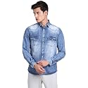 Dennis Lingo Men39s Solid Denim Cotton Slim