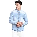 Dennis Lingo Men39s Solid Denim Cotton Slim