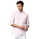Dennis Lingo Men39s Striped Slim Fit Casual