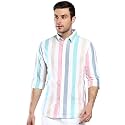 Dennis Lingo Men39s Striped Slim Fit Oxford