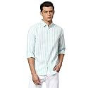 Dennis Lingo Men39s Striped Slim Fit Casual