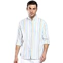 Dennis Lingo Men39s Striped Slim Fit Oxford