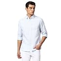 Dennis Lingo Men39s Striped Slim Fit Casual