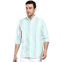 Dennis Lingo Men39s Striped Slim Fit Oxford