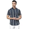 Dennis Lingo Men39s Vertical Stripes Slim Fit