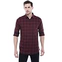 Dennis Lingo Men Cotton Checkered Slim Fit