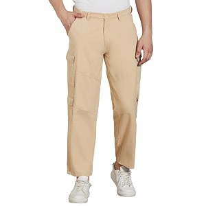 Dennis Lingo Men Cotton Lycra Solid Stretchable