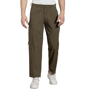 Dennis Lingo Men Cotton Lycra Solid Stretchable