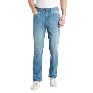 Dennis Lingo Men Mid Rise Straight Fit