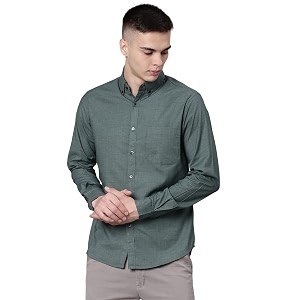 Dennis Lingo Men Regular Fit Casual Shirts