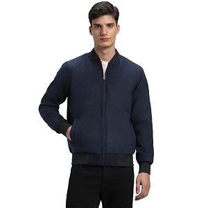 Dennis Lingo Men Regular Fit Suede Fabric