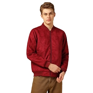 Dennis Lingo Men Regular Fit Suede Fabric