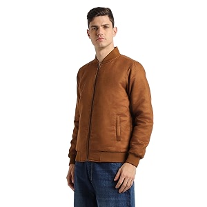 Dennis Lingo Men Regular Fit Suede Fabric