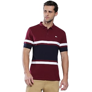 Dennis Lingo Mens Cotton Solid Slim Fit