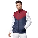 Dennis Lingo Mens Long-Sleeve Color Blocked Puffer