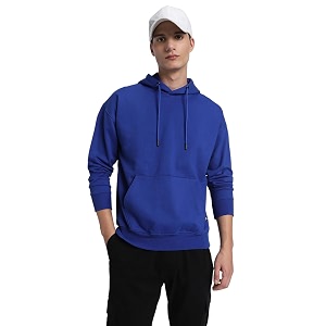 dennis lingo men solid polycotton regular fit full sleeves pullover sweatshirts