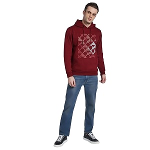 Dennis Lingo Polycotton Men Hooded Neck Sweatshirt