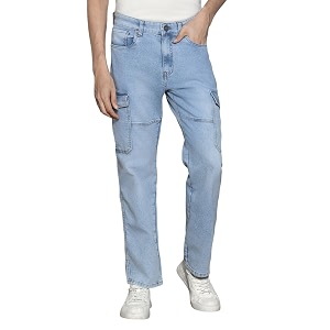 Dennis Lingo Mens Cotton Relaxed Fit Jeans