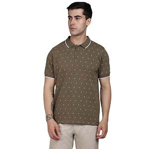 Dennis Lingo Printed Polo Tshirt for Men