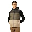 Dennis Lingo Regular Fit Sleeveless Hooded Colorblock