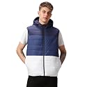 Dennis Lingo Regular Fit Sleeveless Hooded Colorblock