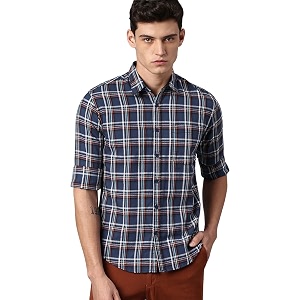Dennis Lingo Slim Fit Casual Shirts for