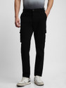 Dennis Lingo Slim Fit Men Black Trousers