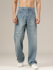 DENNISON Loose Fit Men Blue Jeans