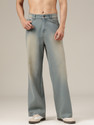 DENNISON Loose Fit Men Light Blue Jeans