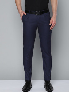 DENNISON Tapered Men Blue Trousers