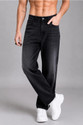 DenSHAH Straight Fit Men Black Jeans