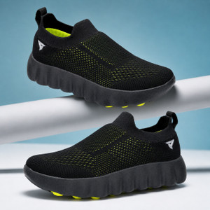 density Sneakers For Men Black Green 7