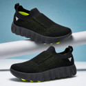 density Sneakers For Men Black Green 7