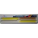 Dental Abrasive Strips for Polishing (Contouring/Finishing/polishing) 50 pcs (Cormed) (3 mm Wide)